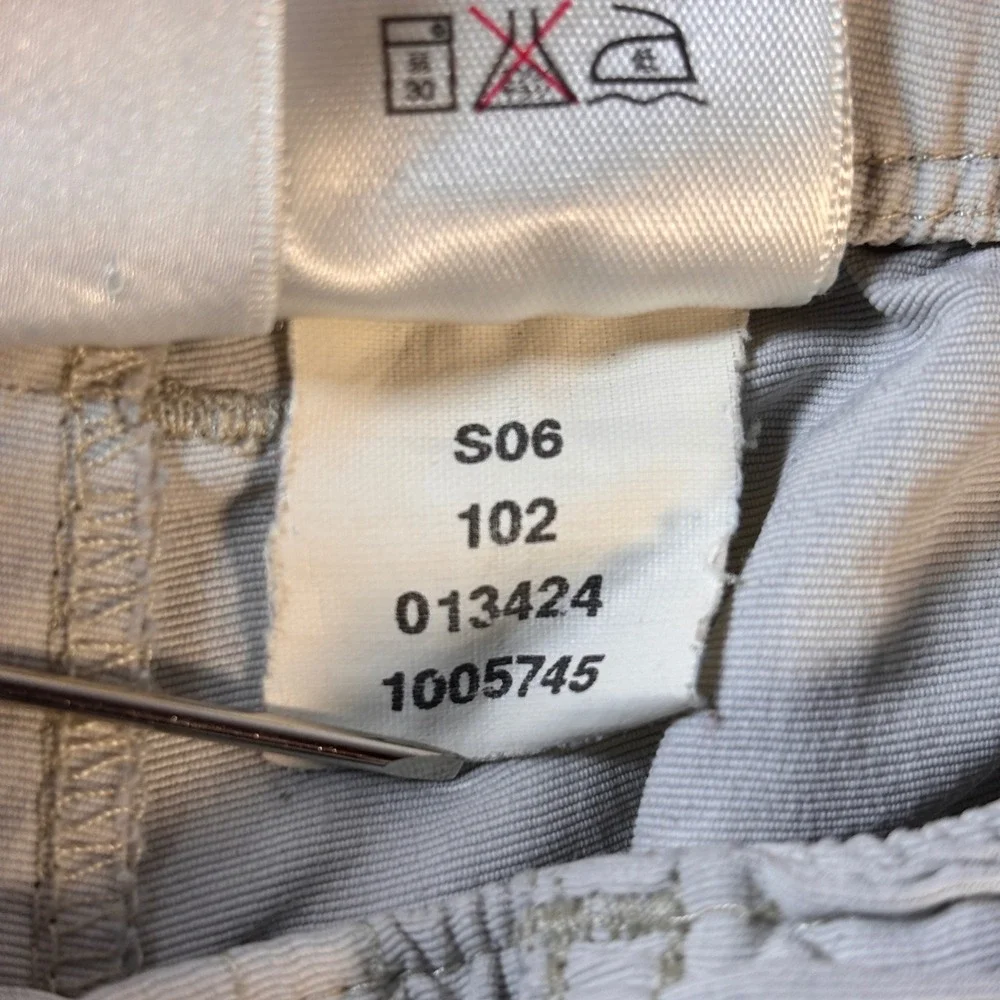 The North Face Mens Convertible Zip‎ Off Hiking Pants 32x31 Beige Cargo Nylon